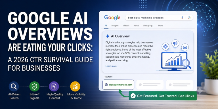 Google AI Overviews Are Eating Your Clicks: A 2026 CTR Survival Guide for Businesses