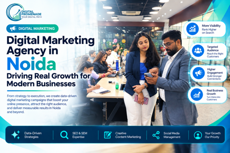 Digital Marketing Agency in Noida – Driving Real Growth for Modern Businesses